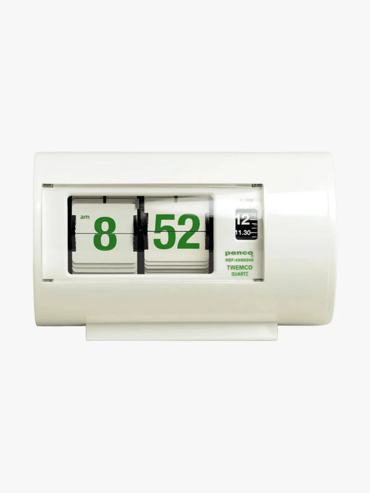 Image may contain: Mailbox, Clock, and Digital Clock