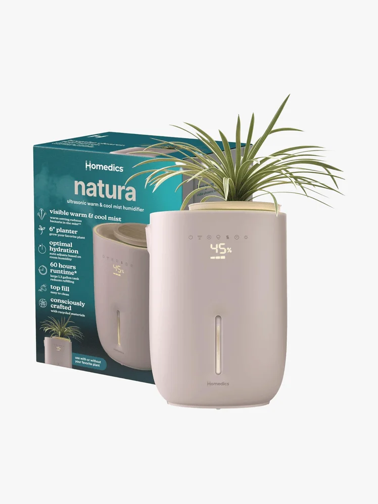 Natura air purifier with a sleek design