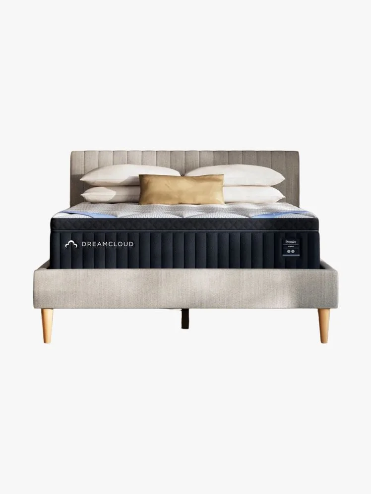 Image may contain: Furniture, and Bed