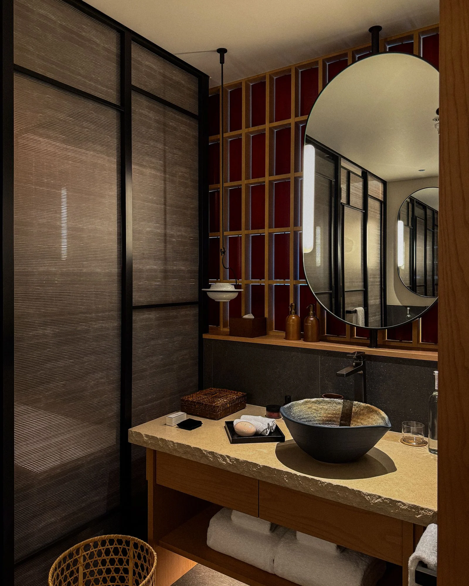 Image may contain Indoors Interior Design Sink Architecture and Building