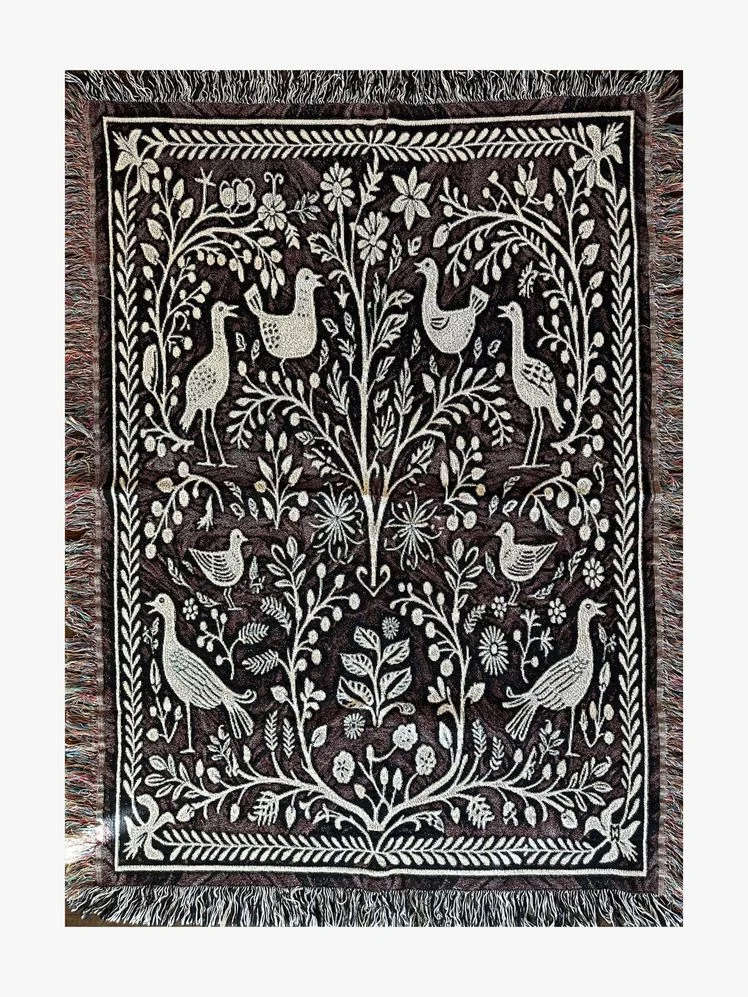 Image may contain: Home Decor, Rug, Animal, Bird, Accessories, Art, Ornament, and Tapestry