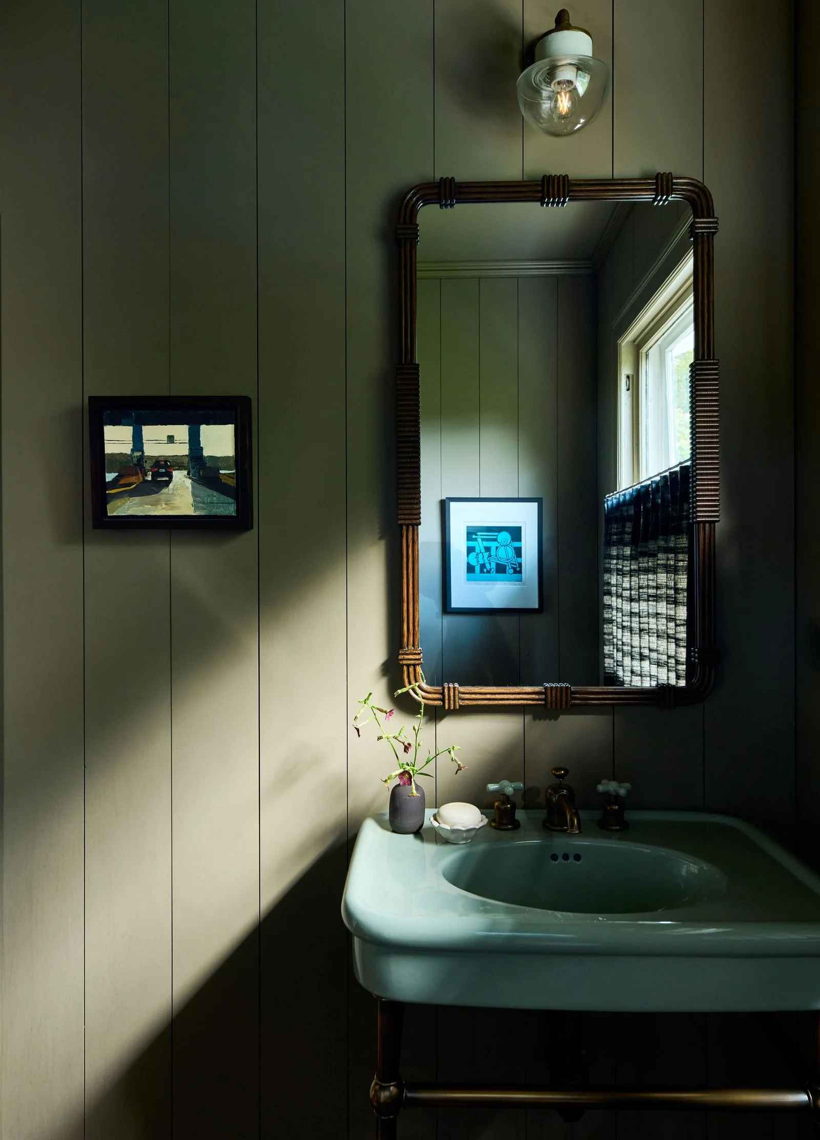 Image may contain Sink Sink Faucet Art Painting Computer Hardware Electronics Hardware Monitor and Screen