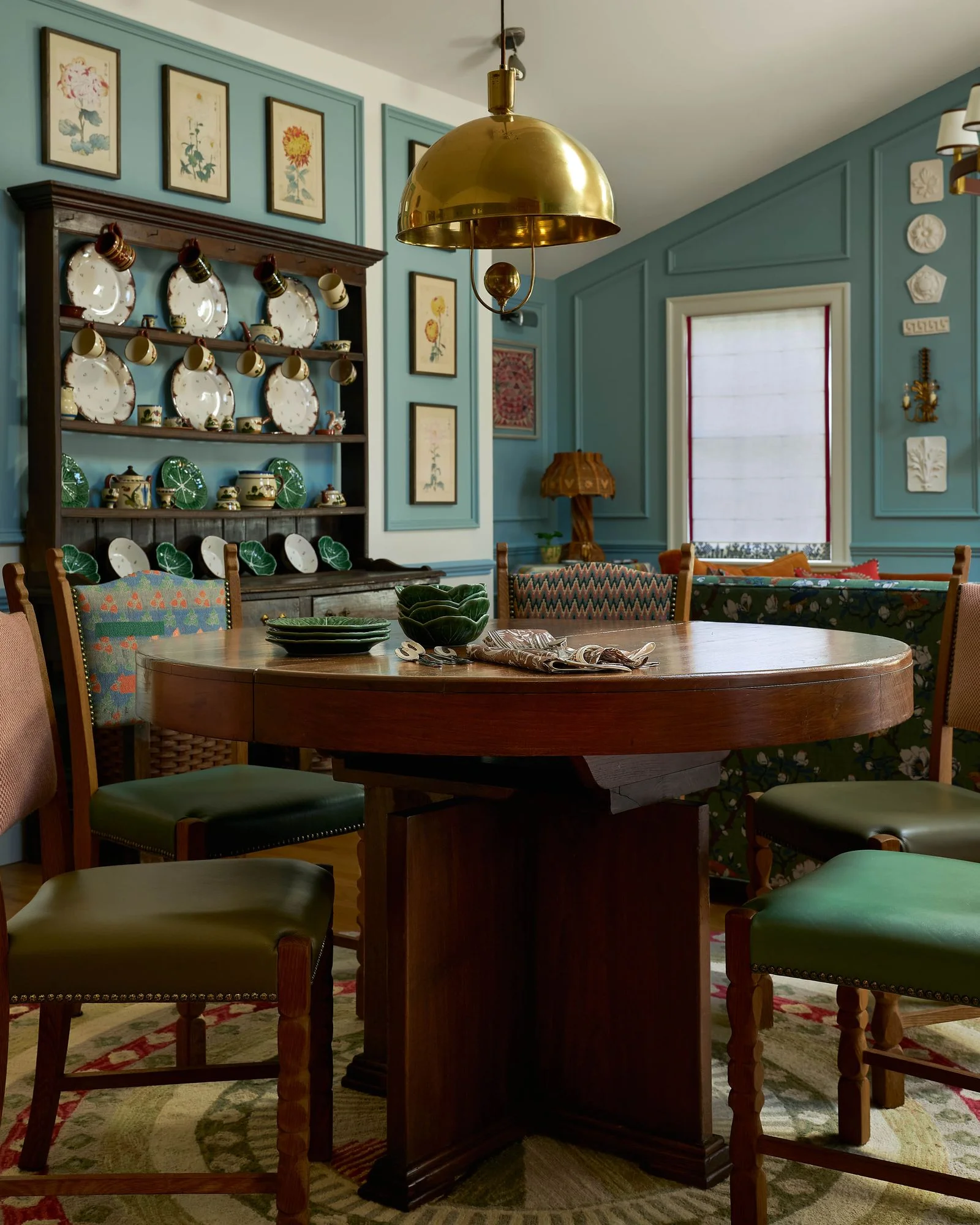 Image may contain Architecture Building Dining Room Dining Table Furniture Indoors Room Table and Chair