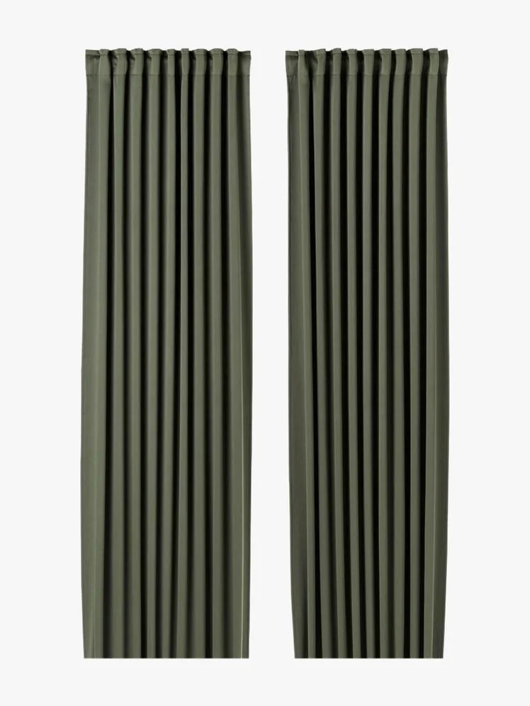 Image may contain: Curtain