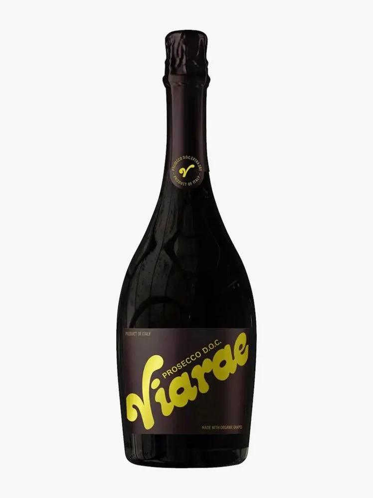 Bottle of Viarae Prosecco DOC by Issa Rae.