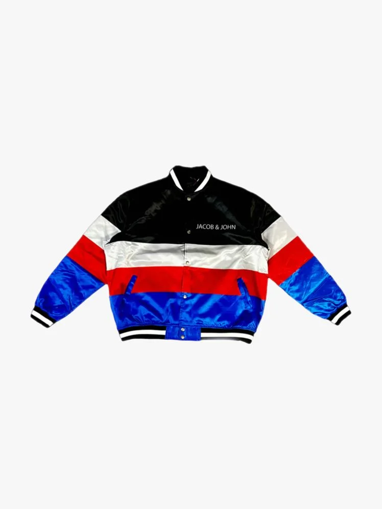 Image may contain: Clothing, Coat, Jacket, and Shirt