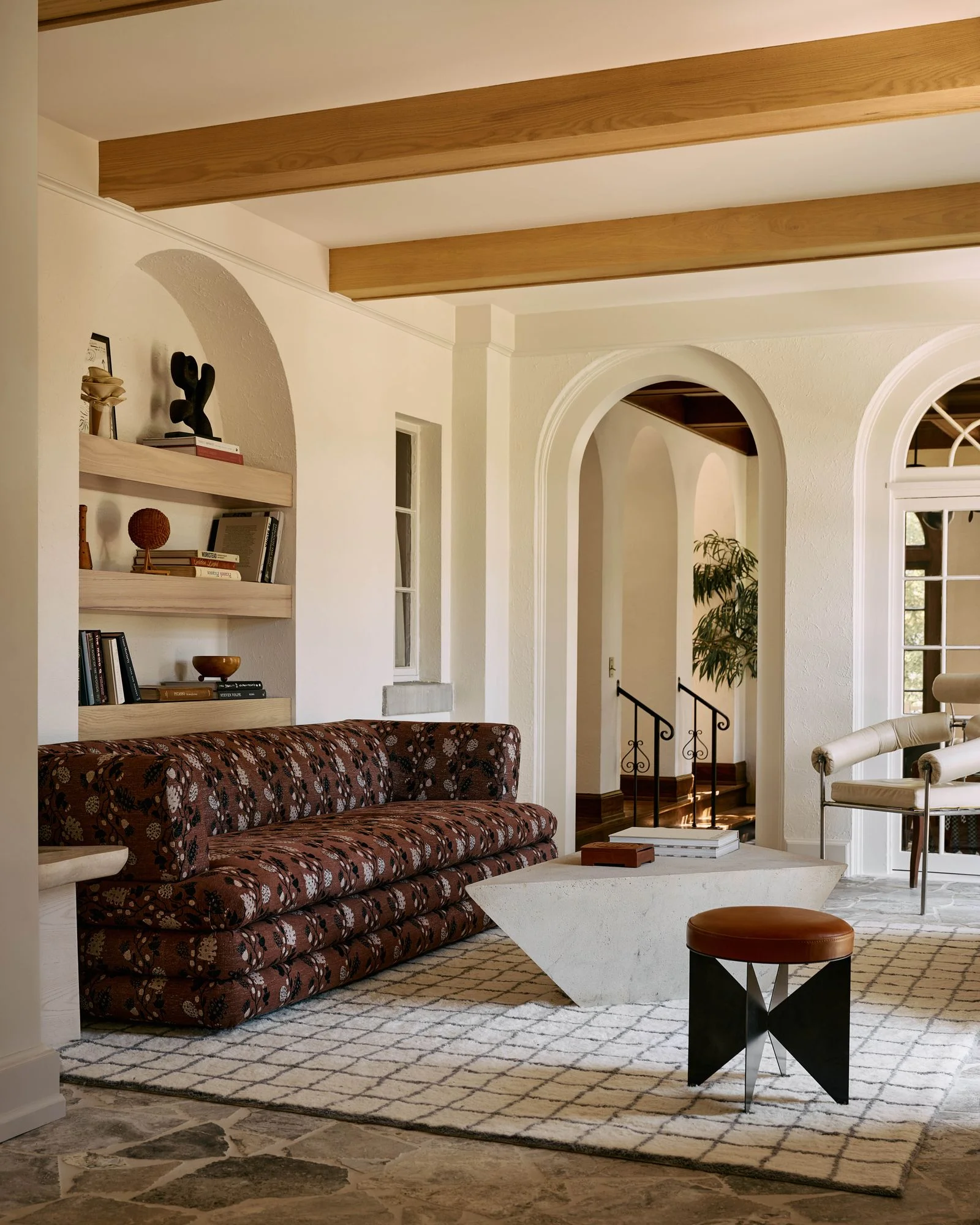 Image may contain Home Decor Couch Furniture Architecture Building Indoors Living Room Room and Interior Design