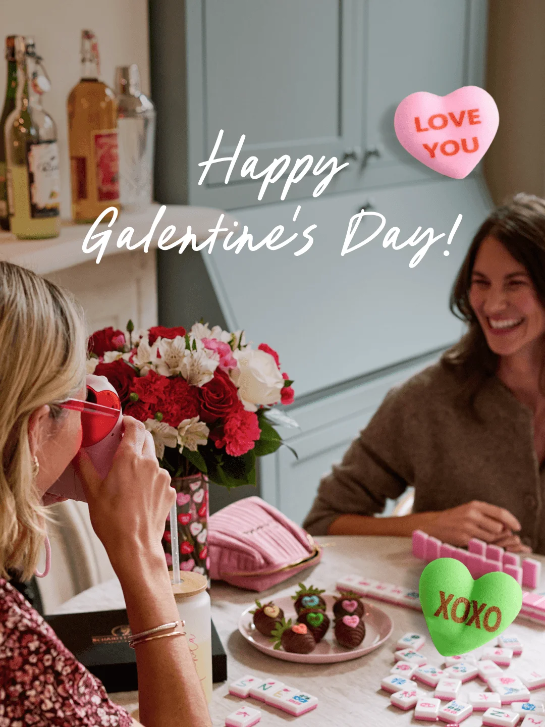 Image may contain Adult Person People Face Head Food Sweets Flower Plant and Flower Arrangement