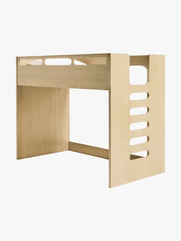 Crate & Kids Bridgeman Natural Oak Twin Loft Bed