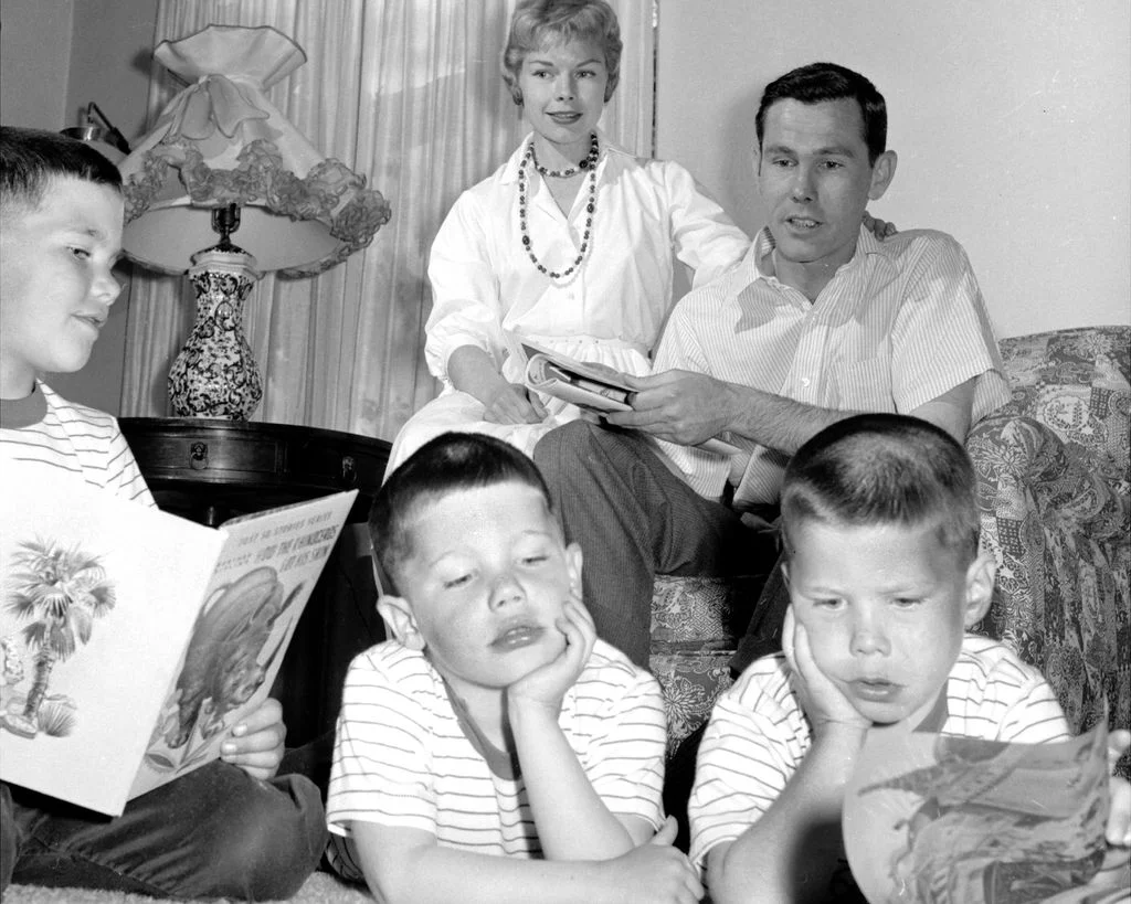 Image may contain Eric Shea Johnny Carson Accessories Jewelry Necklace Face Head Person Photography and Portrait