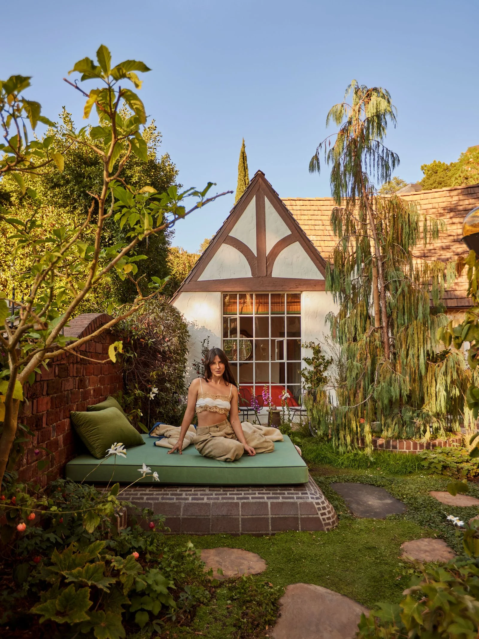 Image may contain Adult Person Wedding and Furniture