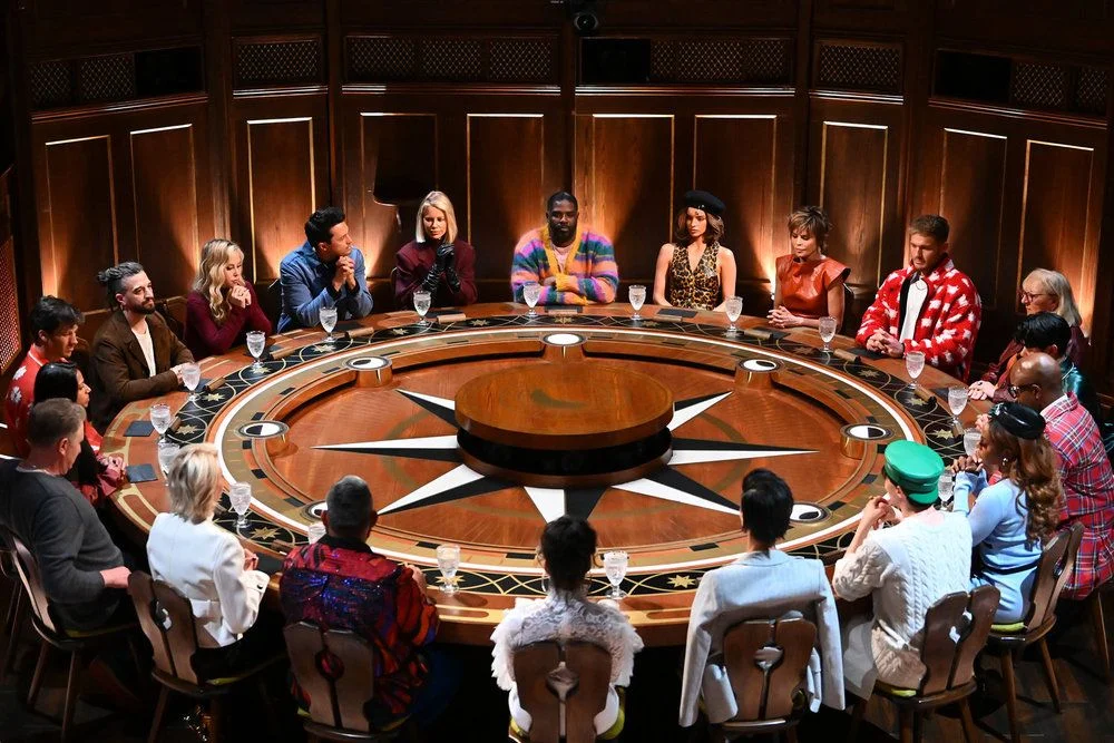 Image may contain Ron Funches Xenia Seeberg Luma Grothe Lisa Rinna Urban Adult Person Night Life Gambling and Game