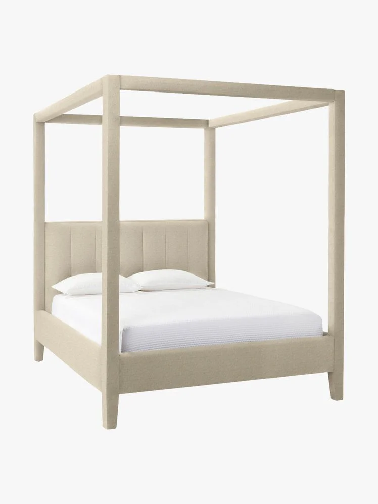 Image may contain: Furniture, Bed, Bedroom, Indoors, and Room