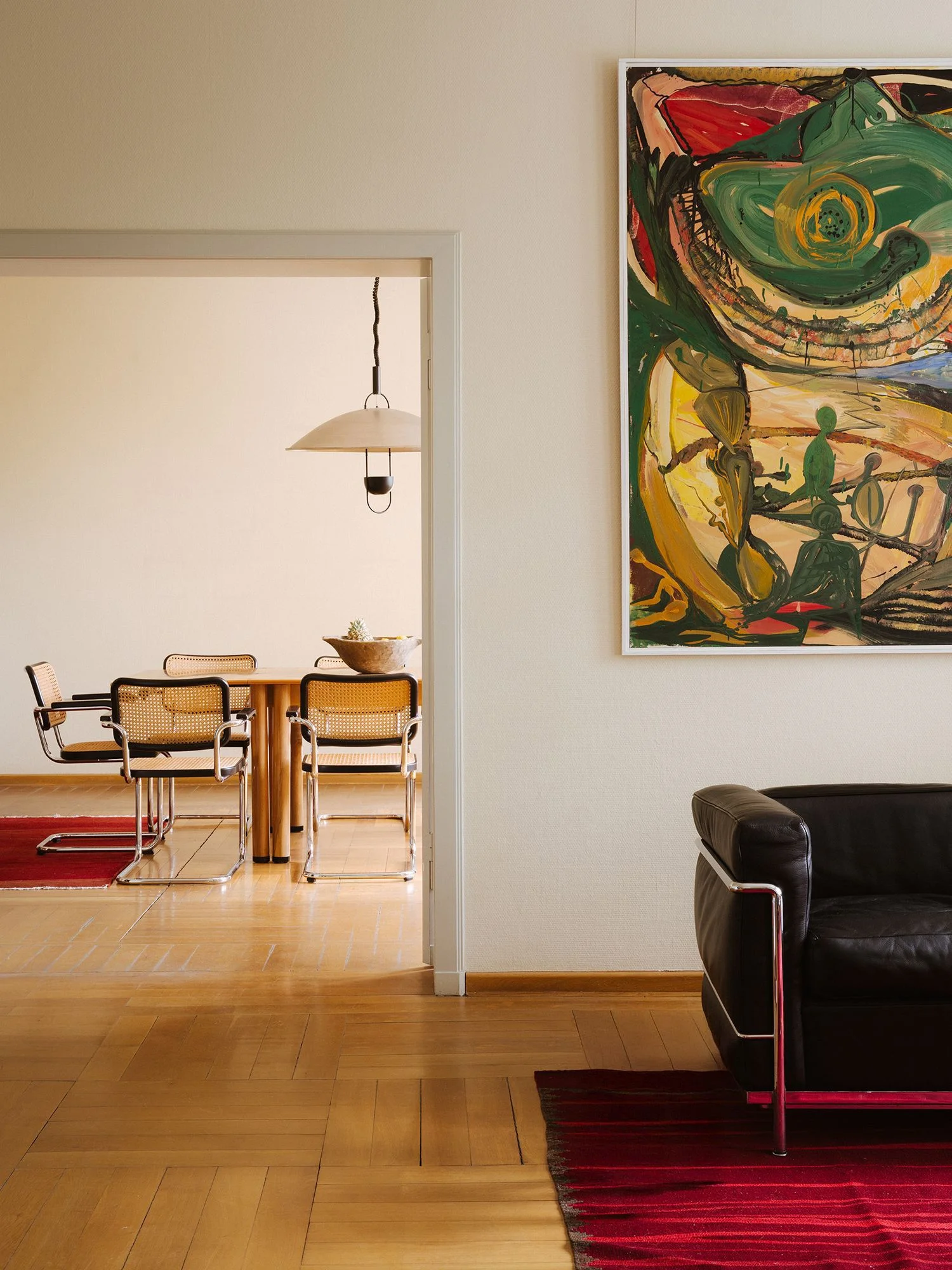 Image may contain Indoors Interior Design Floor Flooring Home Decor Art Painting Architecture and Building