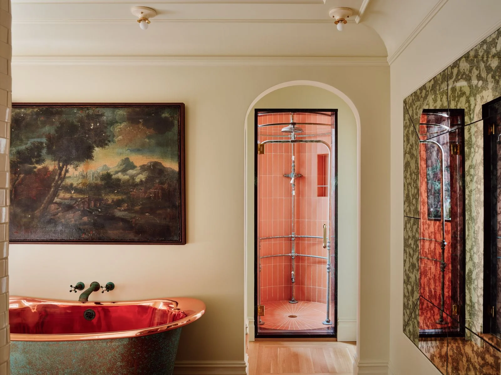 Image may contain Indoors Bathing Tub Bathtub Person Bathroom and Room