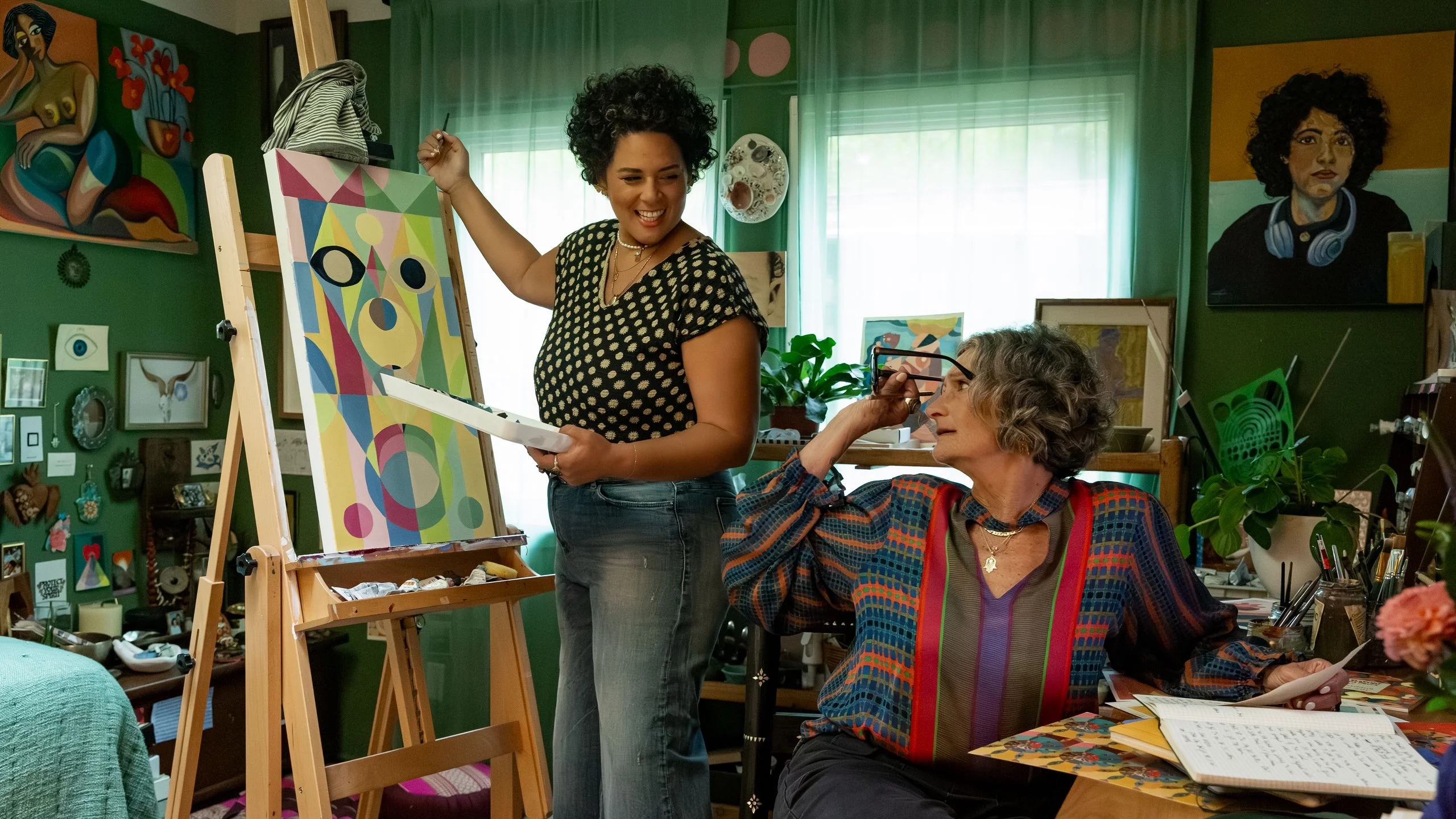 Image may contain Altadena Justina Blakeney Eleonore Weisgerber Blouse Clothing Face Head Person Photography Portrait...