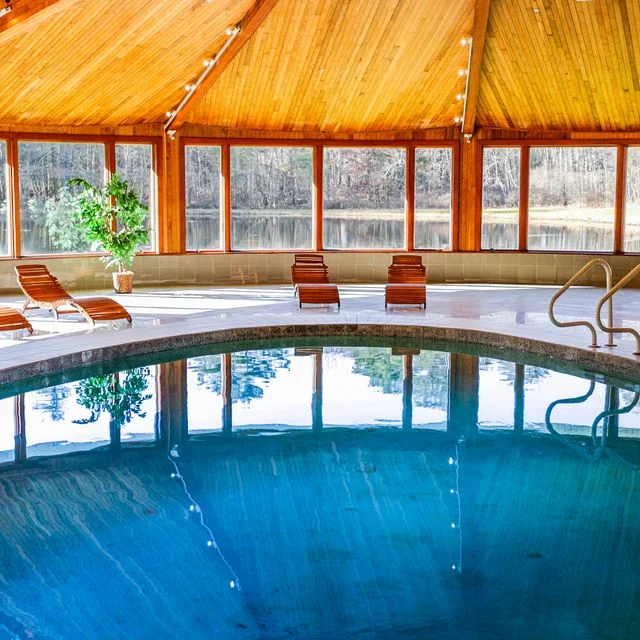 15 Airbnbs With Indoor Pools to Book When the Weather Outside Is Frightful