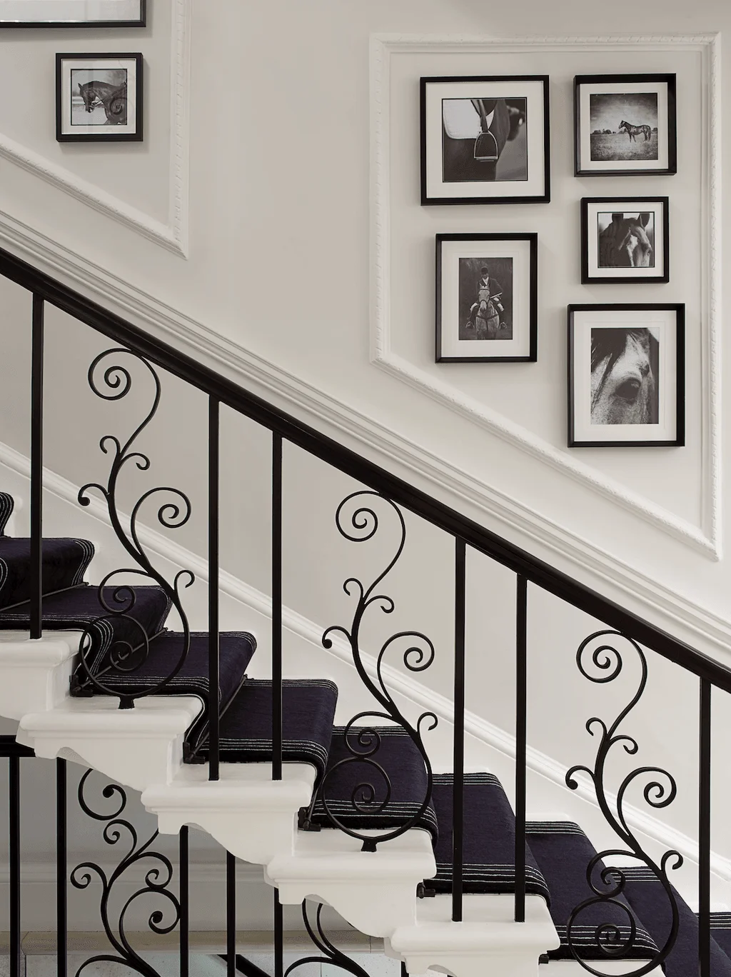 Image may contain Architecture Building House Housing Staircase Handrail Railing and Person