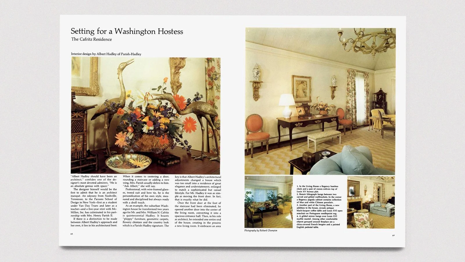 Image may contain Architecture Building Furniture Indoors Living Room Room Dining Room Dining Table Table and Chair