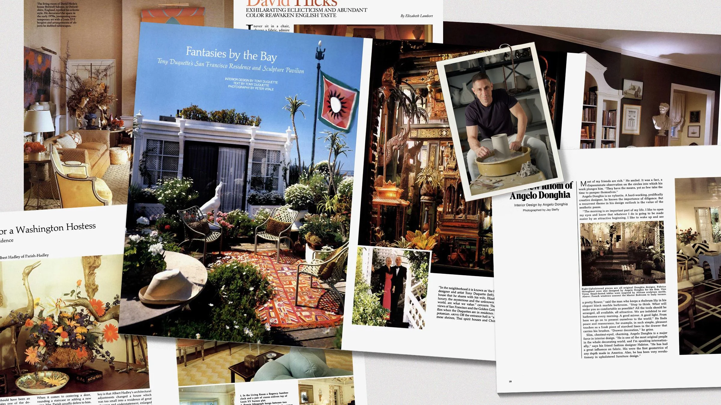 Jonathan Adler Picks His All-Time Favorite Rooms from the AD Archive