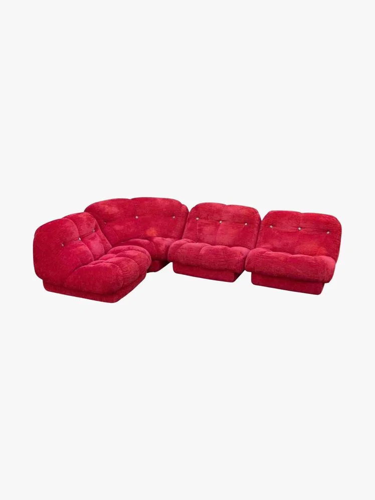 Image may contain: Cushion, Home Decor, Couch, Furniture, Velvet, and Chair