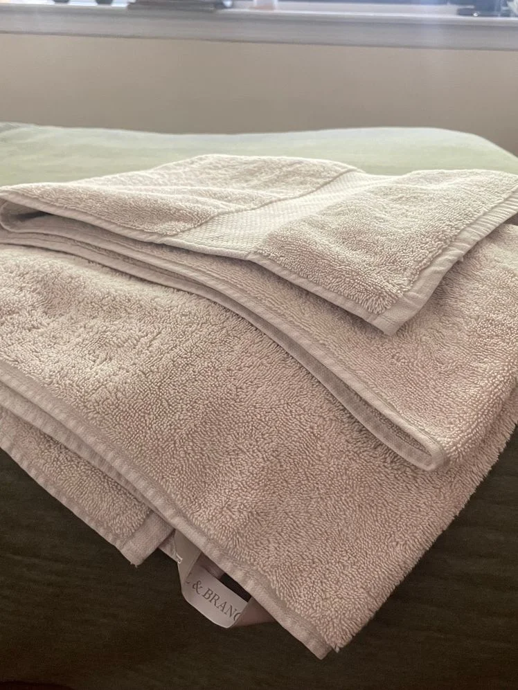 Image may contain: Blanket, Bed, Furniture, and Chair