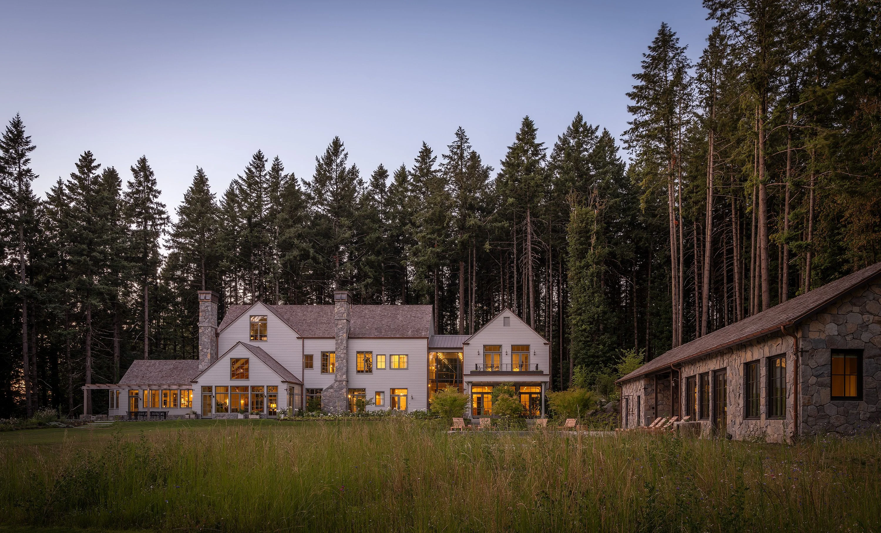 This Pacific Northwest Farmhouse Took Five Years, a Drone Study, and a Two-Week Sourcing Trip to France to Get Right