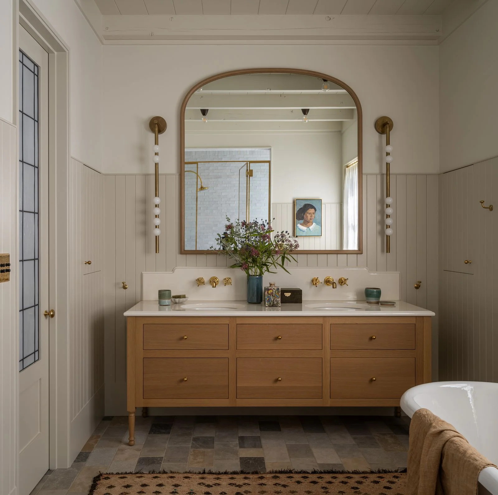 Image may contain Amy Carmichael Sink Sink Faucet Home Decor Rug Double Sink and Cup