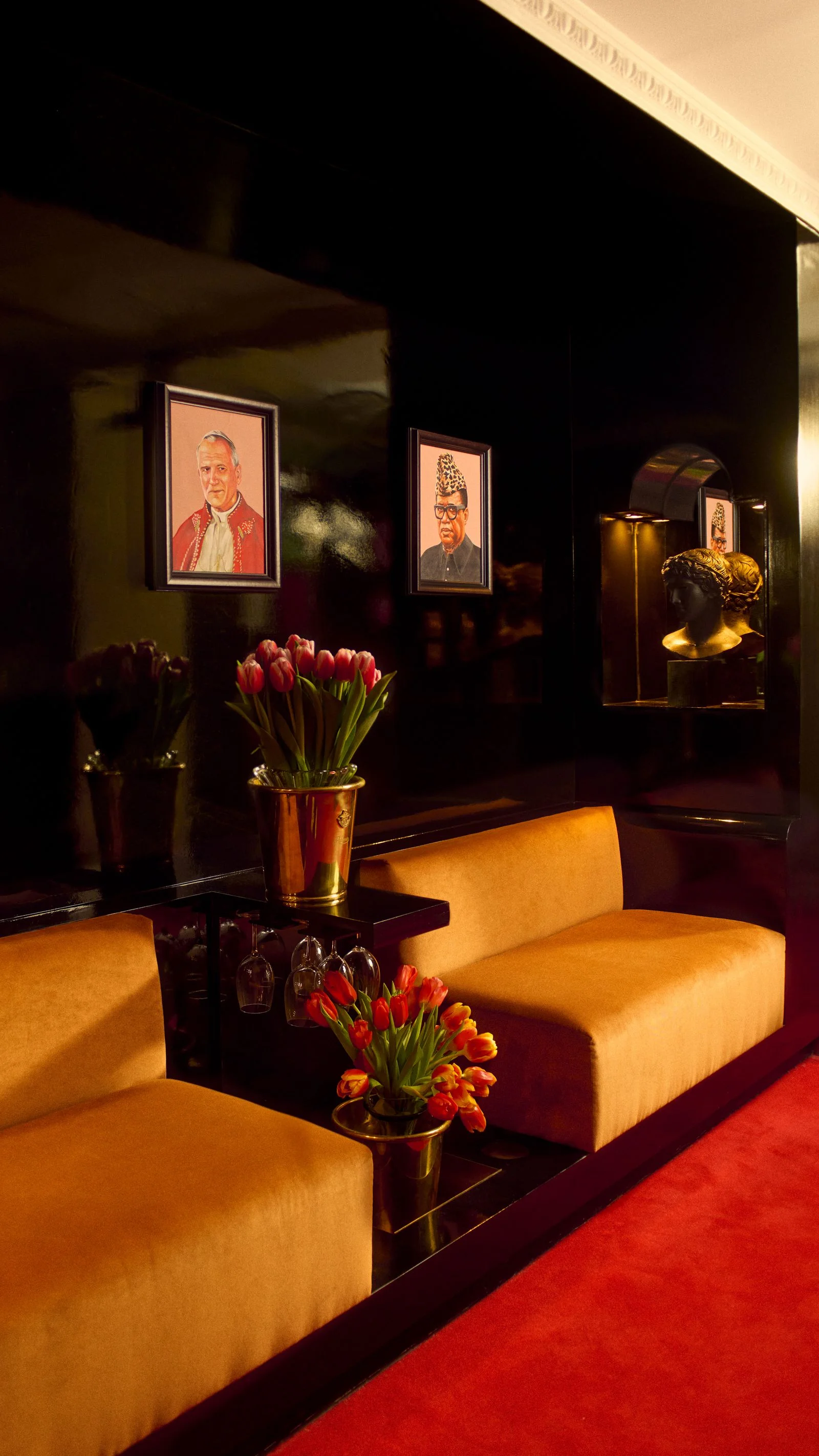 Image may contain Lasier Martins Indoors Interior Design Flower Flower Arrangement Plant Architecture and Building