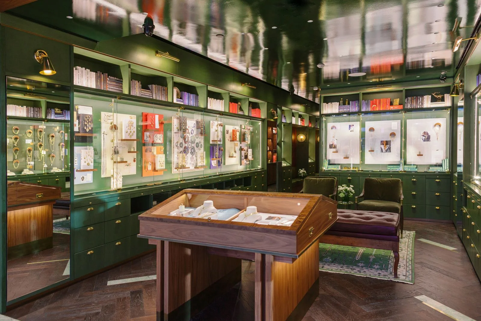 Image may contain Indoors Interior Design Wood Architecture Building and Shop