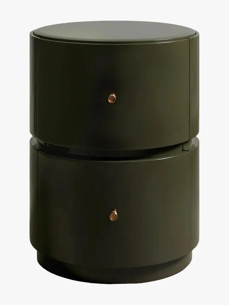 Image may contain: Furniture, Cylinder, Drawer, and Table