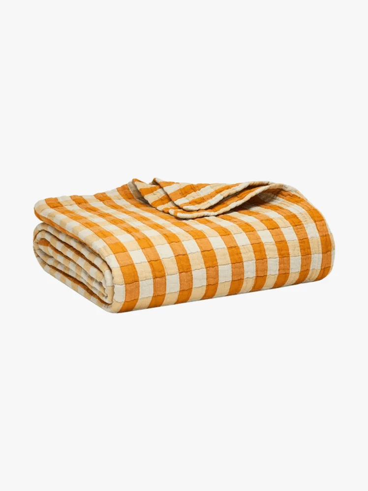 Image may contain: Blanket, and Towel